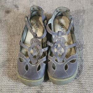 JBU by Jambu Memory Foam Blue Sydney Mary Jane Shoes Womens Size 8.5M Sandals,